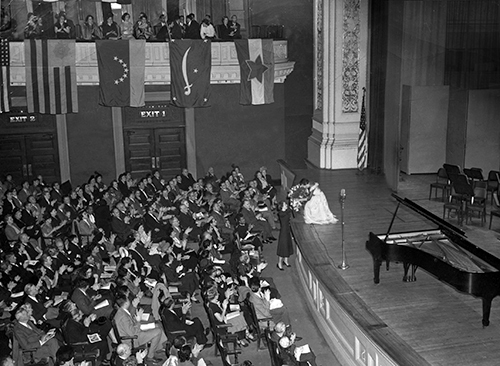 Agi Jambor, Carnegie Hall, 1949