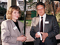 Frances Pinter & George Soros